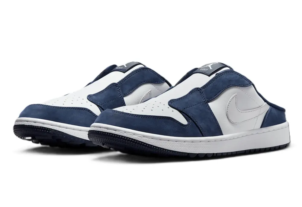 Giày Nike Air Jordan 1 Mule Golf ‘Midnight Navy’ FJ1214-102 - Ảnh 5
