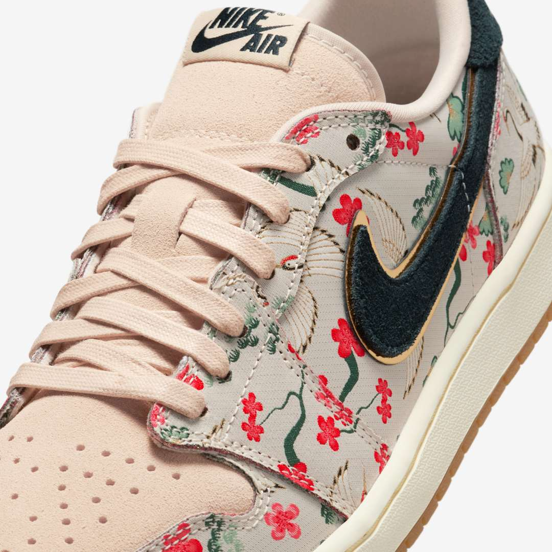 Giày Nike Air Jordan 1 Retro Low OG x Rui Hachimura ‘Oatmeal’ HV8293-100 - Ảnh 2