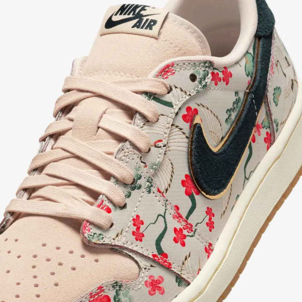 Alternative view of Giày Nike Air Jordan 1 Retro Low OG x Rui Hachimura ‘Oatmeal’ HV8293-100