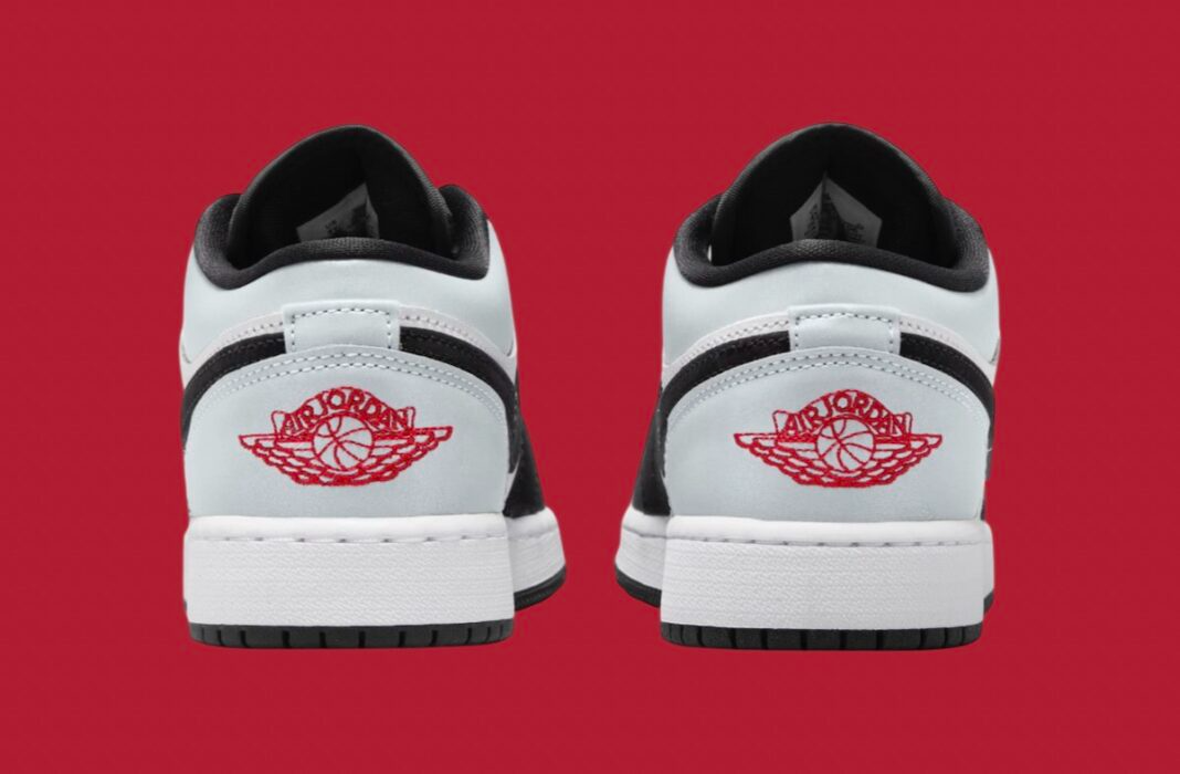 Giày Nike Air Jordan 1 Low SE GS ‘Panda Toe’ HF3188-106 - Ảnh 3