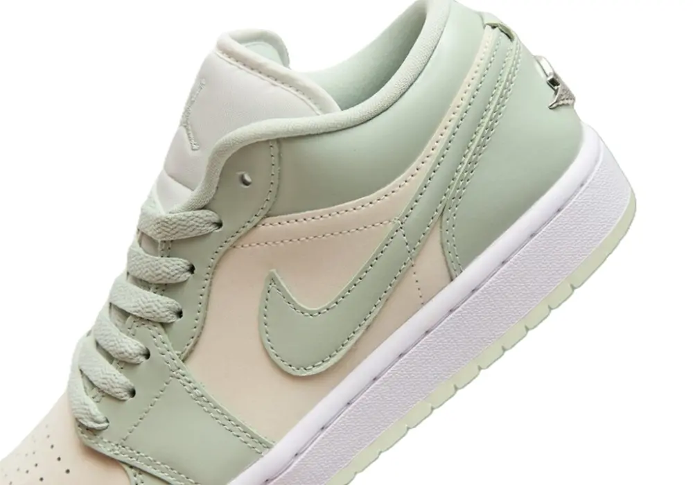 Giày Nike Air Jordan 1 Low ‘Seafoam Sail’ HF4078-100 - Ảnh 5