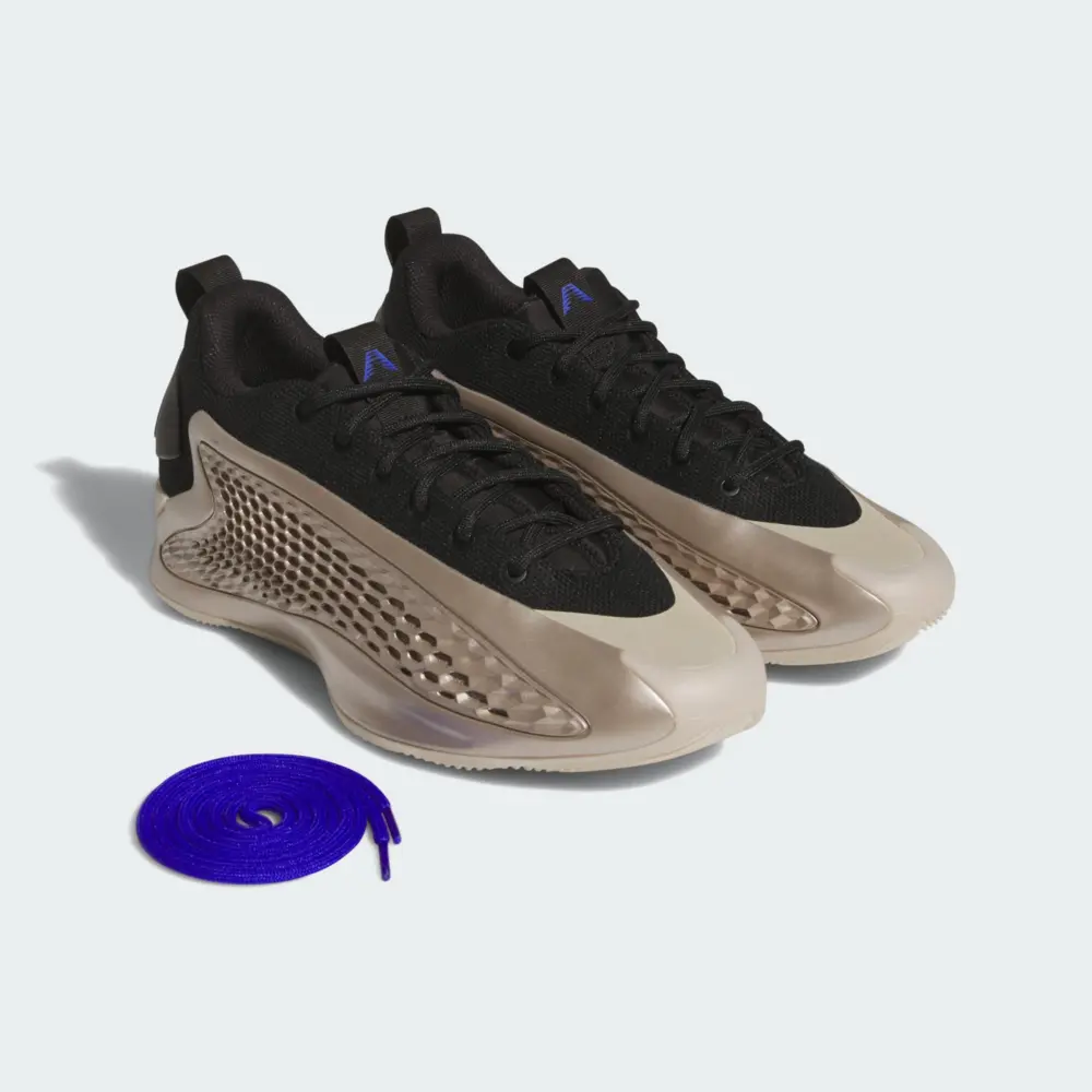Giày Adidas Anthony Edwards Low ‘Champagne Metallic’ JQ6133 - Ảnh 3