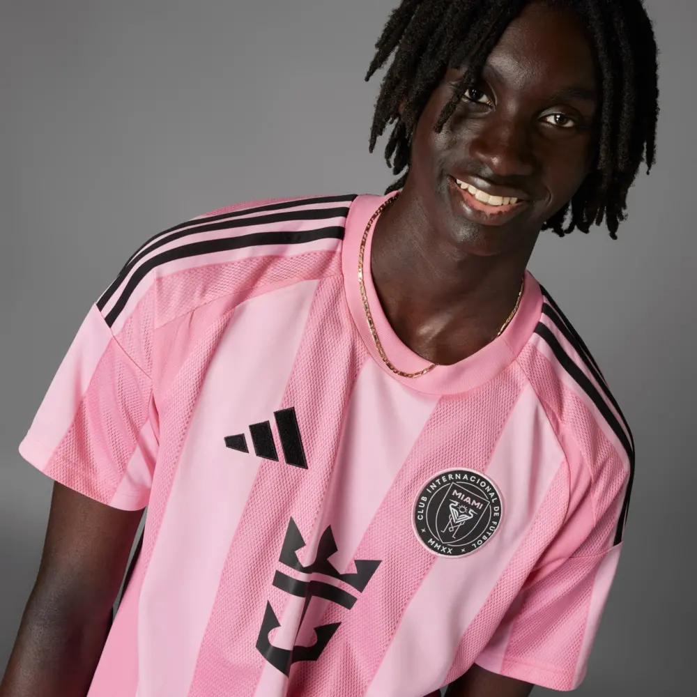 Áo Adidas Inter Miami CF 25/26 Home Jersey ‘Pink’ JJ1392 - Ảnh 3