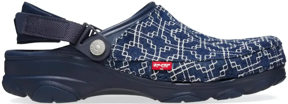 Dép Crocs Classic All-Terrain Clog ‘Levi’s Sashiko’ 208917-410