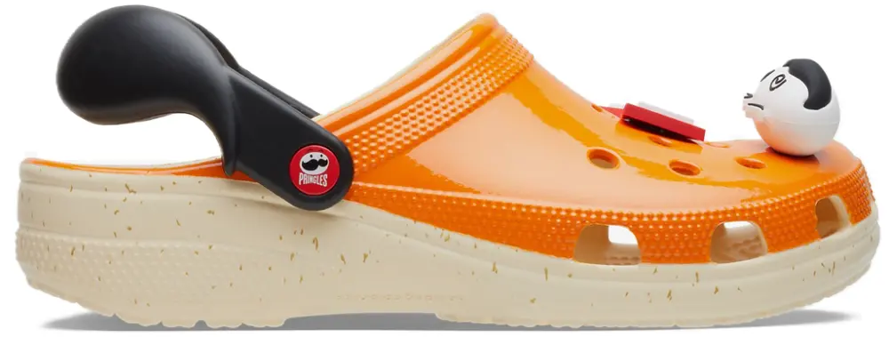 Dép Crocs Classic Clog x Pringles ‘Red Orange’ 209642-6AD