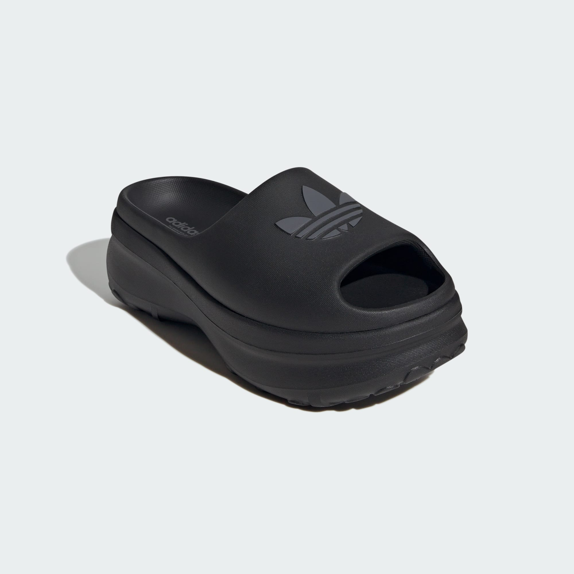 Dép Adidas adiFOM Stan Smith Slides ‘Core Black’ JI2610 - Ảnh 4