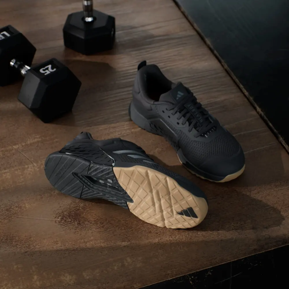 Giày Adidas Dropset 3 Strength ‘Black Grey Gum’ ID8632 - Ảnh 5