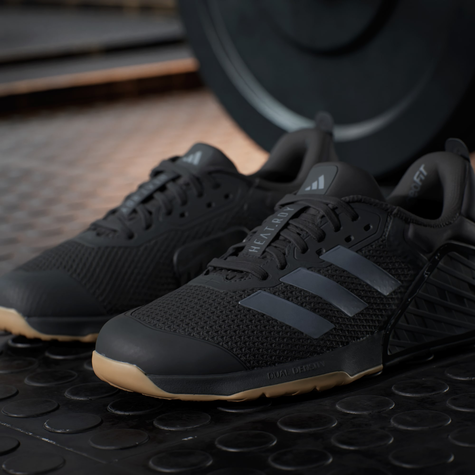 Giày Adidas Dropset 3 Strength ‘Black Grey Gum’ ID8632 - Ảnh 2