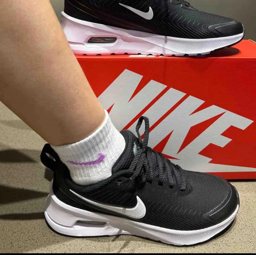 Alternative view of Giày Nike Air Max Nuaxis ‘Black White’ FD4329-001