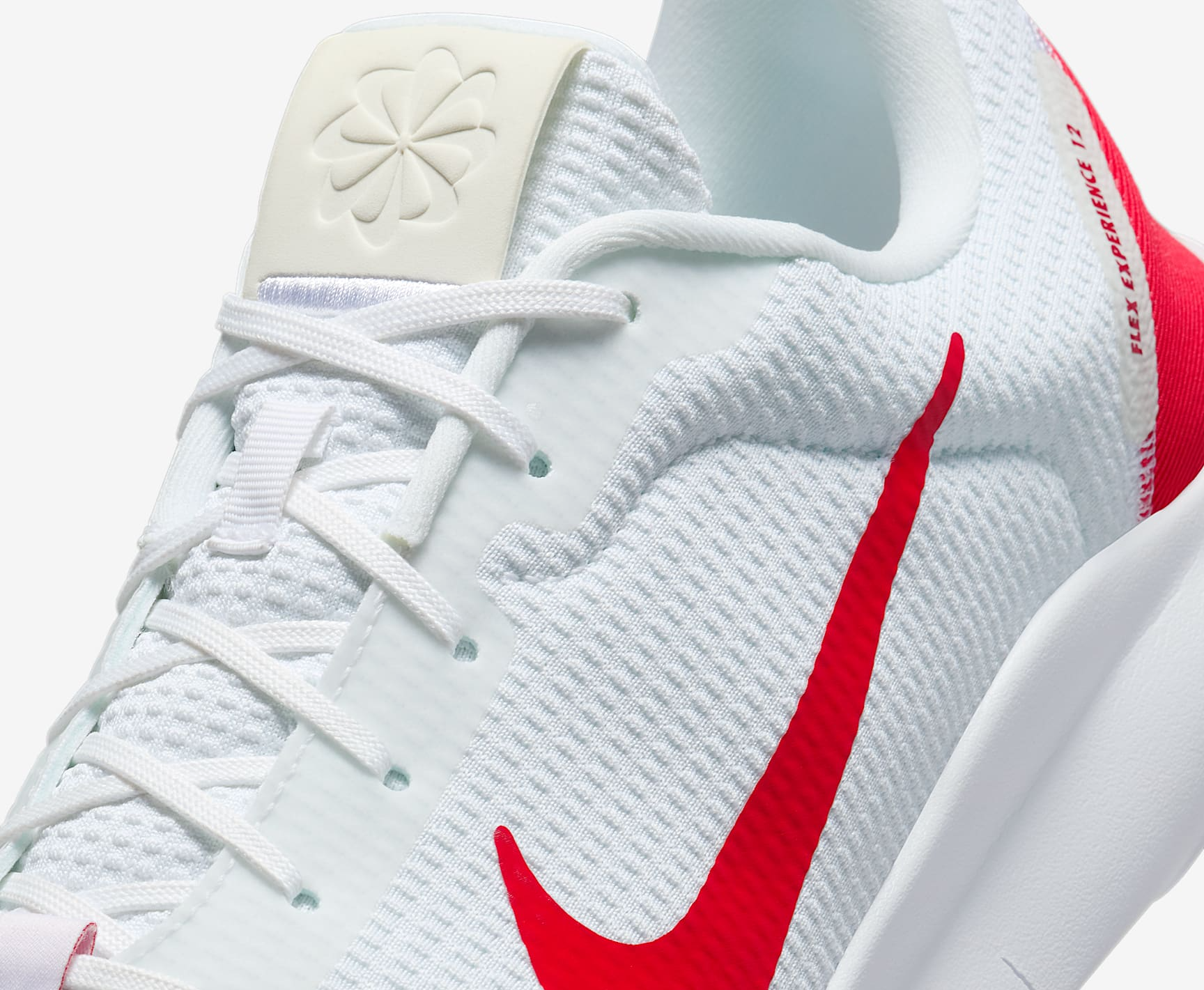 Alternative view of Giày Nike Flex Experience Run 12 ‘White University Red’ DV0740-102