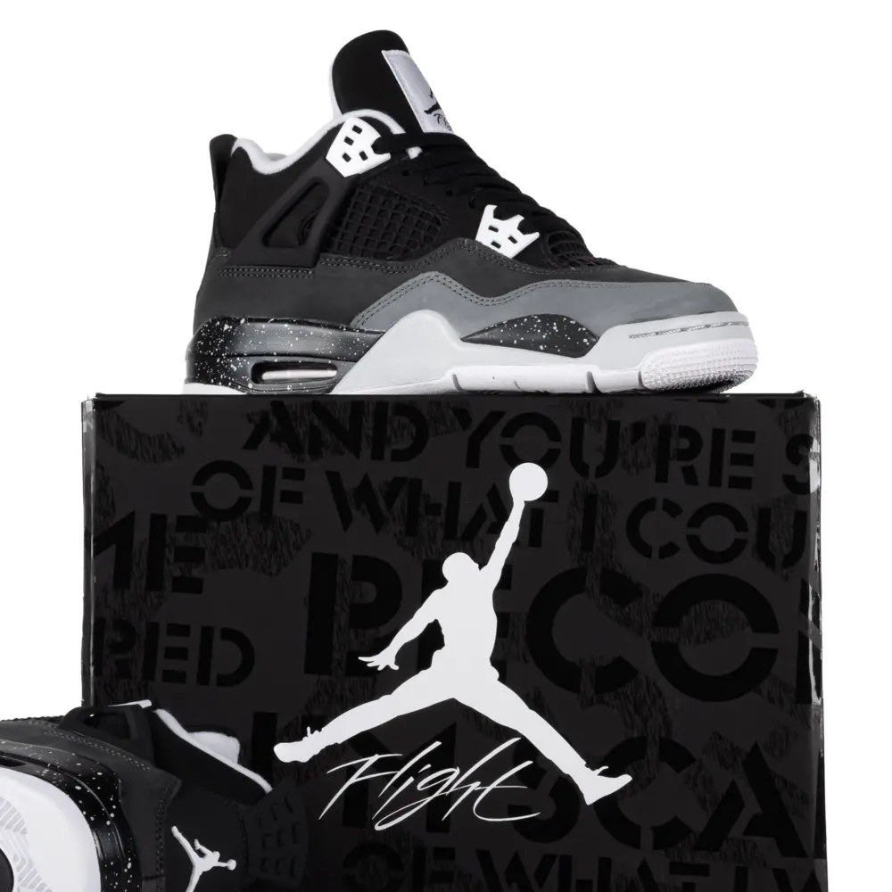 Giày Nike Air Jordan 4 Retro GS ‘Fear’ FQ8213-002 - Ảnh 5