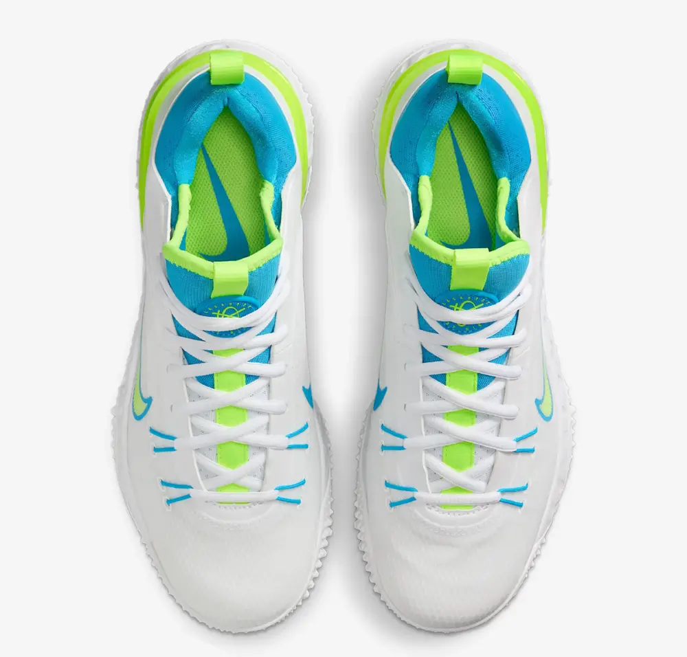 Giày Nike Huarache 9 Elite TF LAX SE ‘Vivid Blue’ FV6148-100 - Ảnh 4