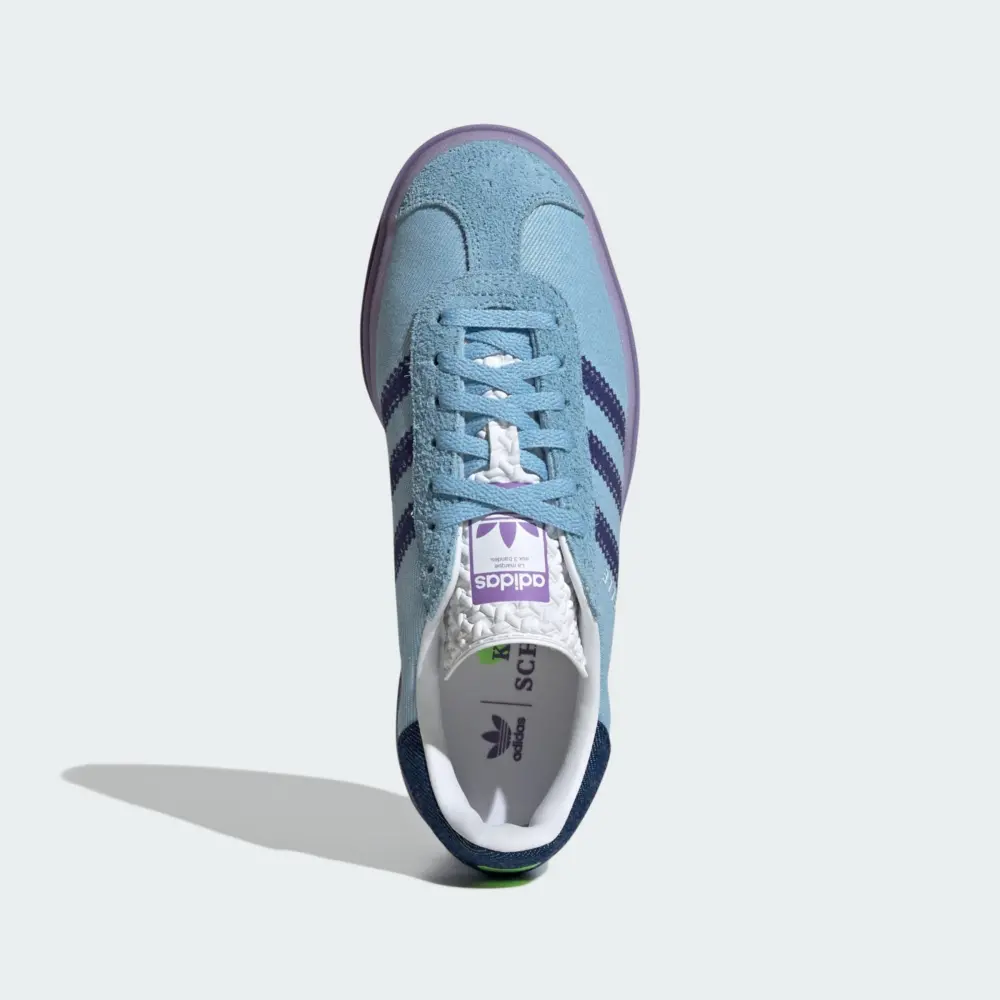 Giày Adidas Gazelle Bold x KseniaSchnaider ‘Denim’ IG4339 - Ảnh 5