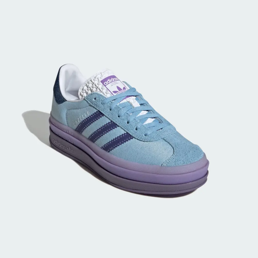 Giày Adidas Gazelle Bold x KseniaSchnaider ‘Denim’ IG4339 - Ảnh 4