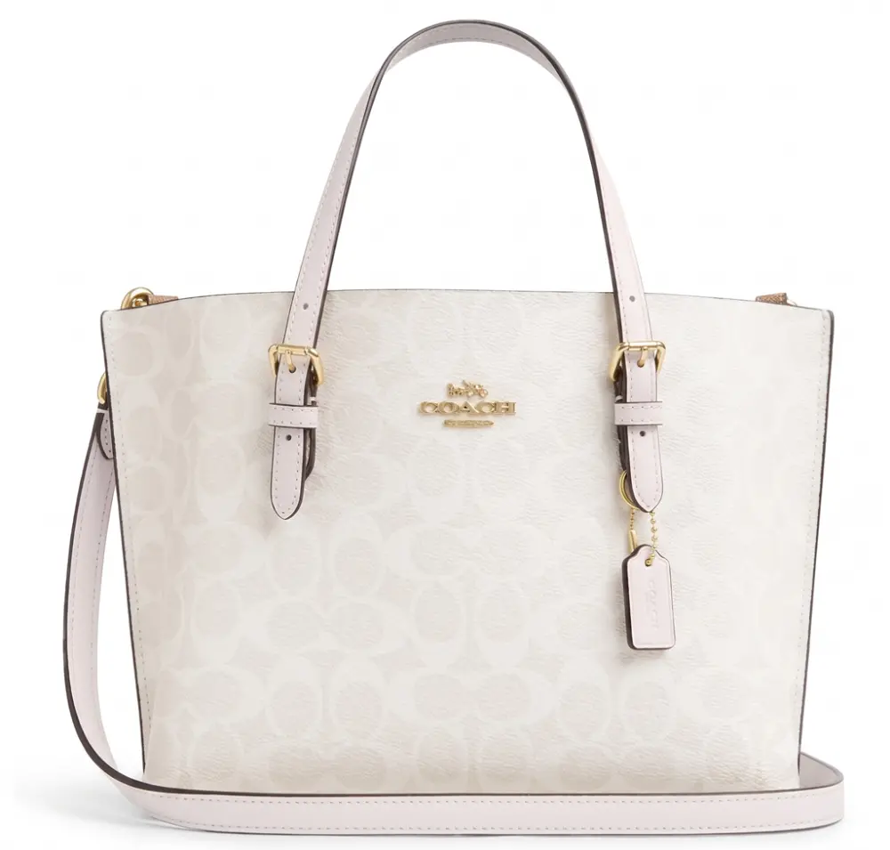 Túi Coach Tote Molly 25 ‘Chalk’ CV965-IMXU5