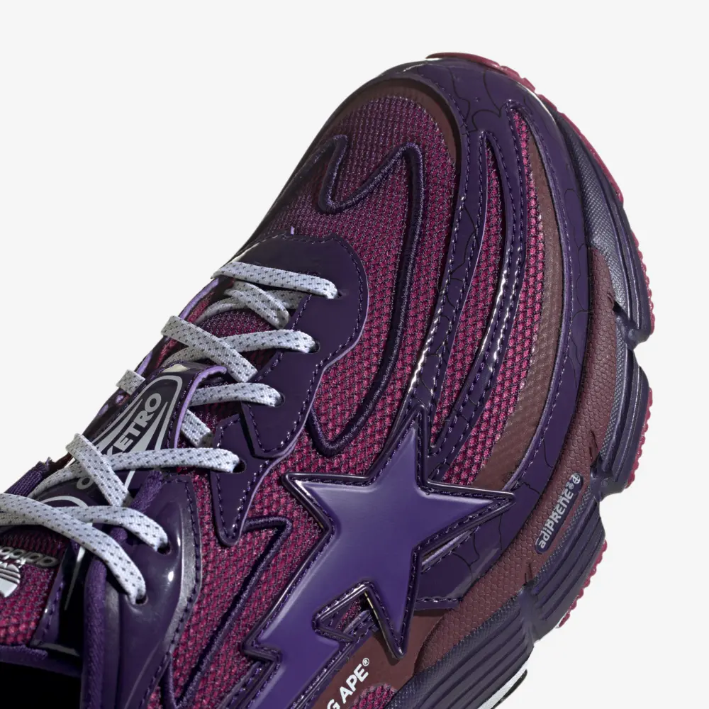 Giày Adidas Bape x Orketro ‘Dark Purple’ JH6362 - Ảnh 4