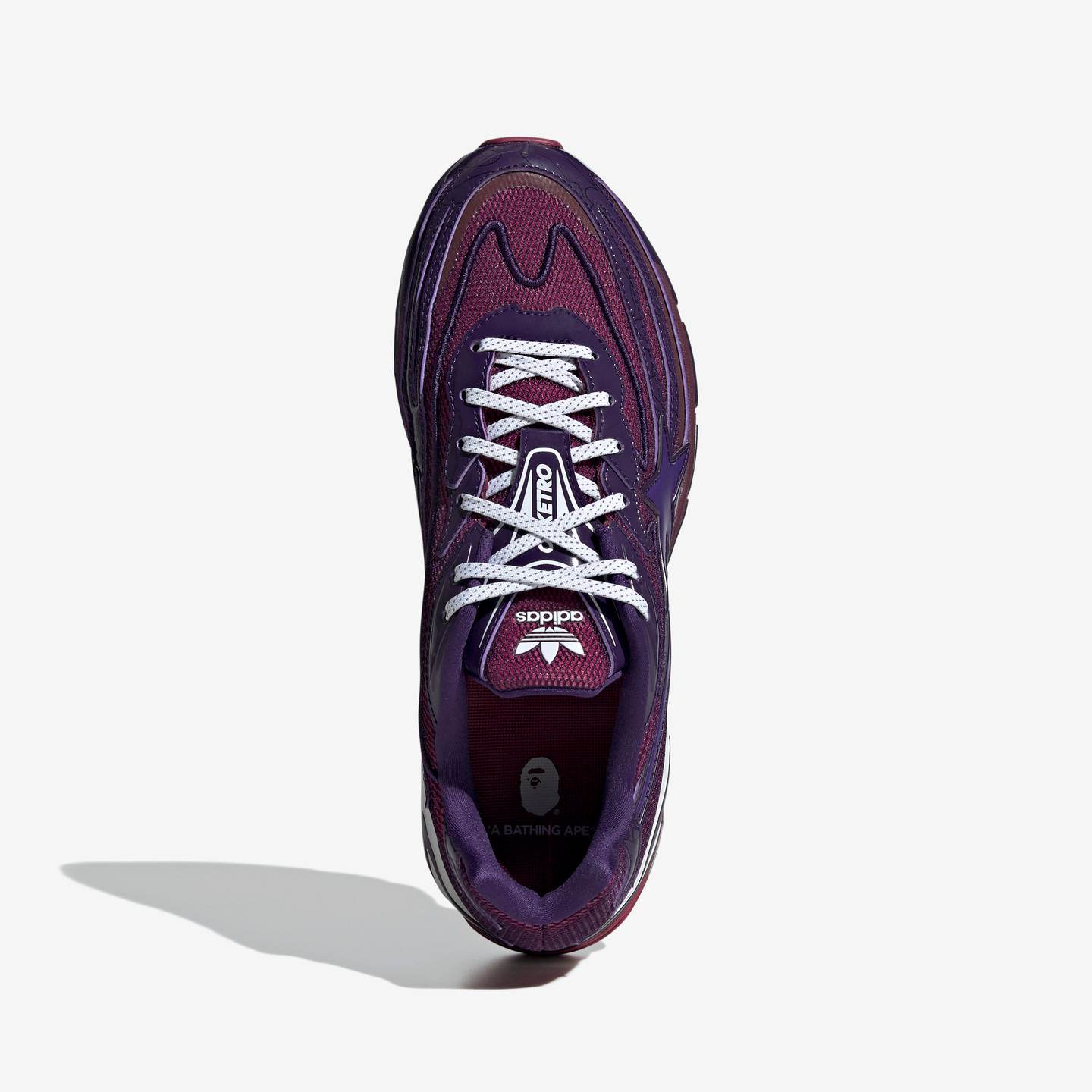 Giày Adidas Bape x Orketro ‘Dark Purple’ JH6362 - Ảnh 4