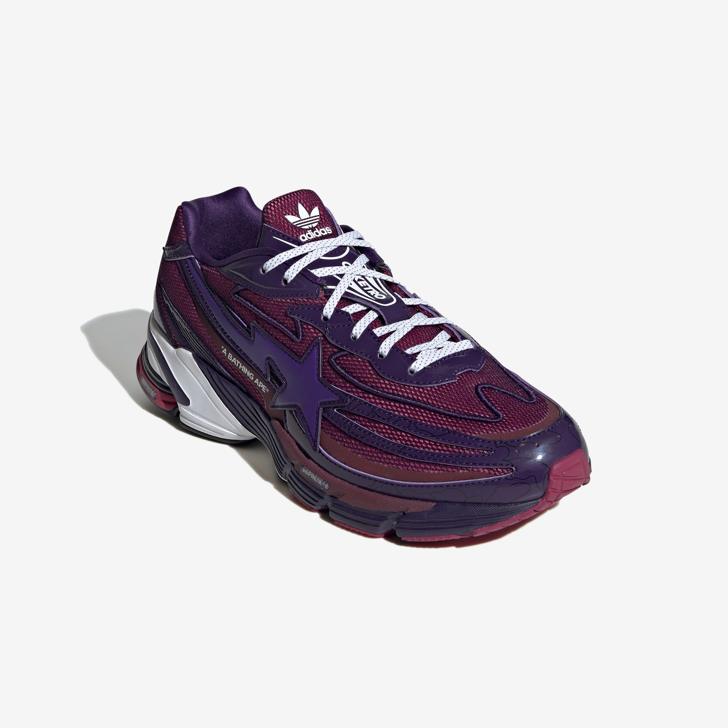 Giày Adidas Bape x Orketro ‘Dark Purple’ JH6362 - Ảnh 5