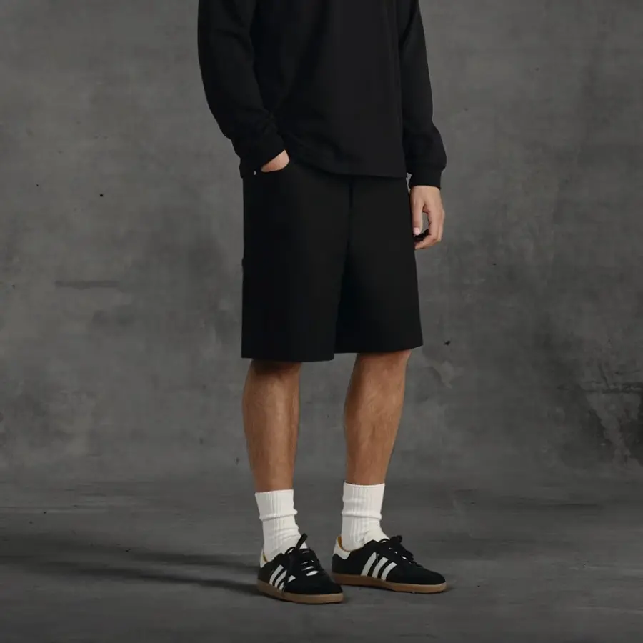 Giày Adidas Samba x JJJJound OG ‘Black’ ID8707 - Ảnh 4