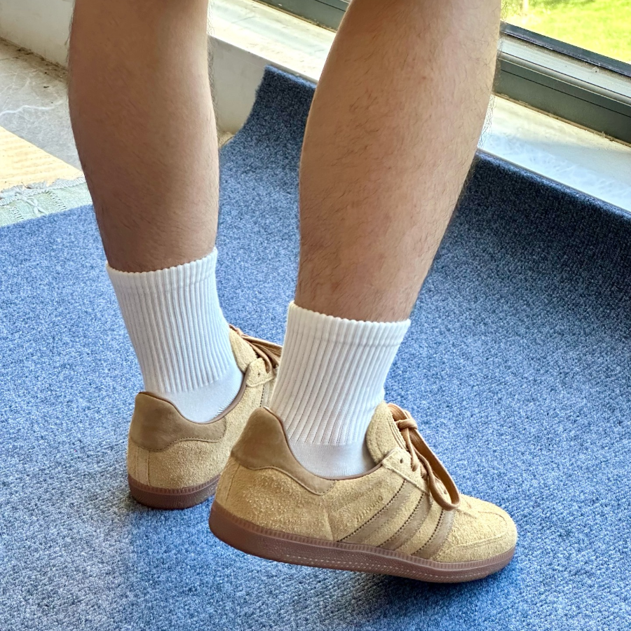 Alternative view of Giày Adidas Samba x JJJJound OG ‘Tobacco’ ID8709