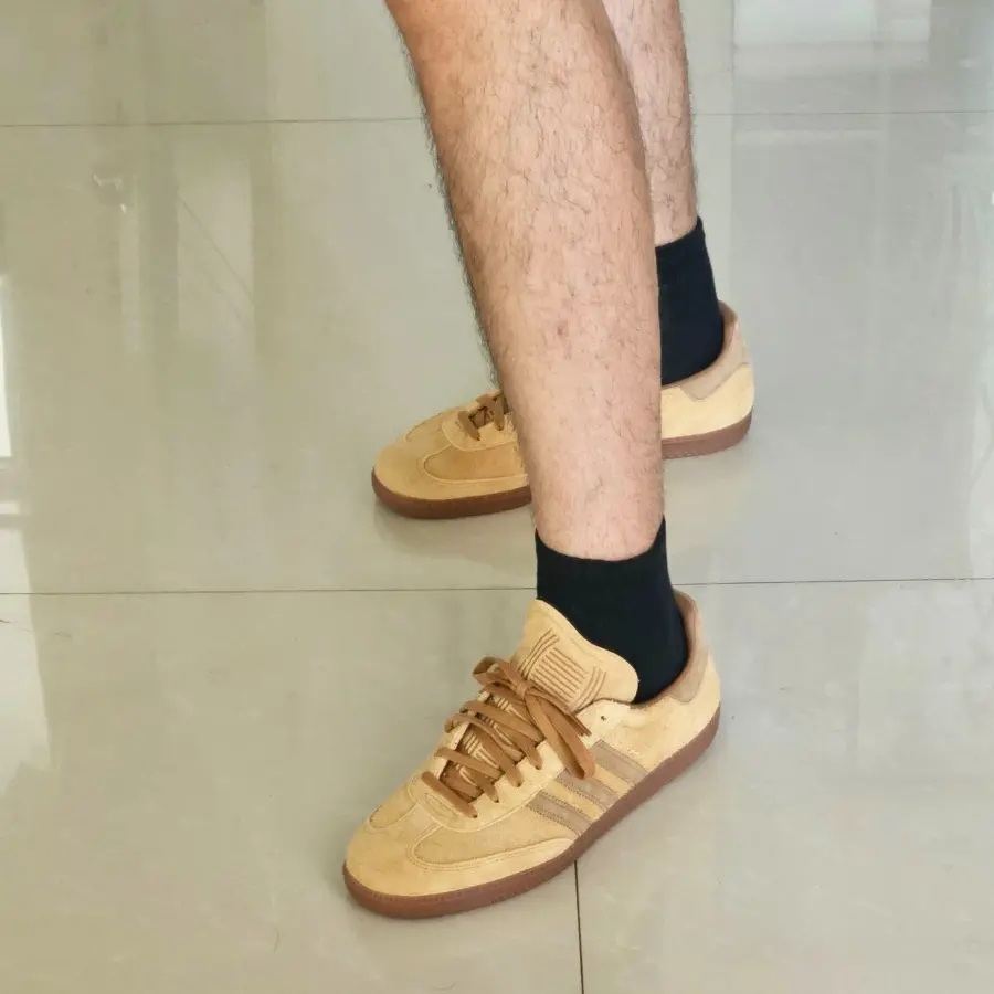 Giày Adidas Samba x JJJJound OG ‘Tobacco’ ID8709 - Ảnh 4