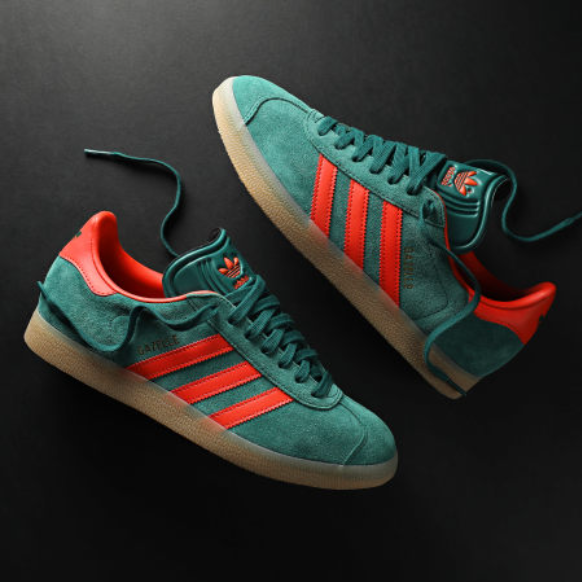 Giày Adidas Originals Gazelle ‘Collegiate Green Red’ IG6200 - Ảnh 3