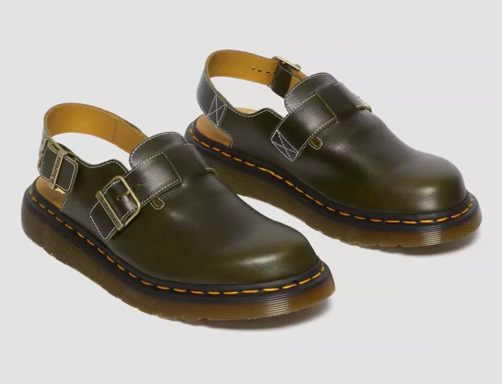 Giày Dr.Martens Jorge Slingback Mule ‘Dark Green’ 30939275 - Ảnh 4