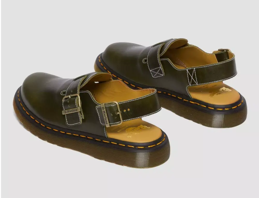 Giày Dr.Martens Jorge Slingback Mule ‘Dark Green’ 30939275 - Ảnh 5