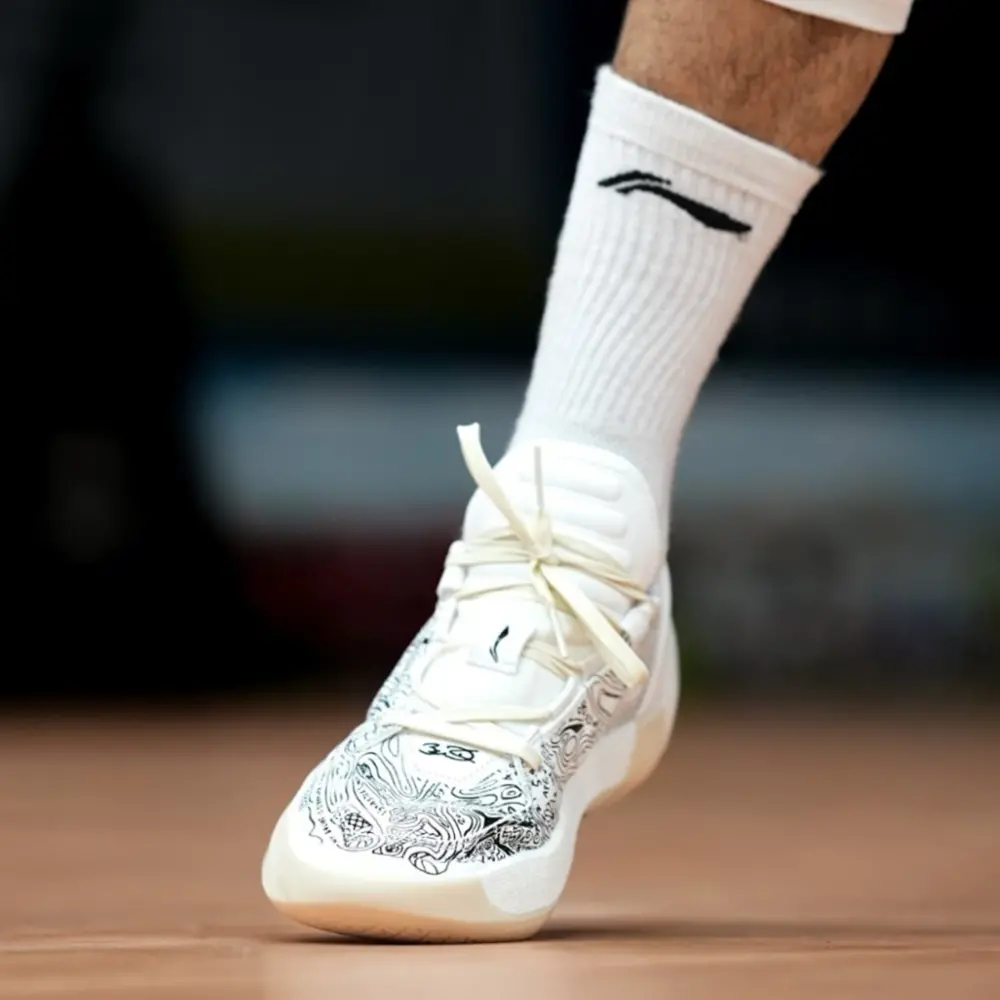 Alternative view of Giày Li-Ning Way of Wade All City 12 Encore “White/Black” ABAU051-4