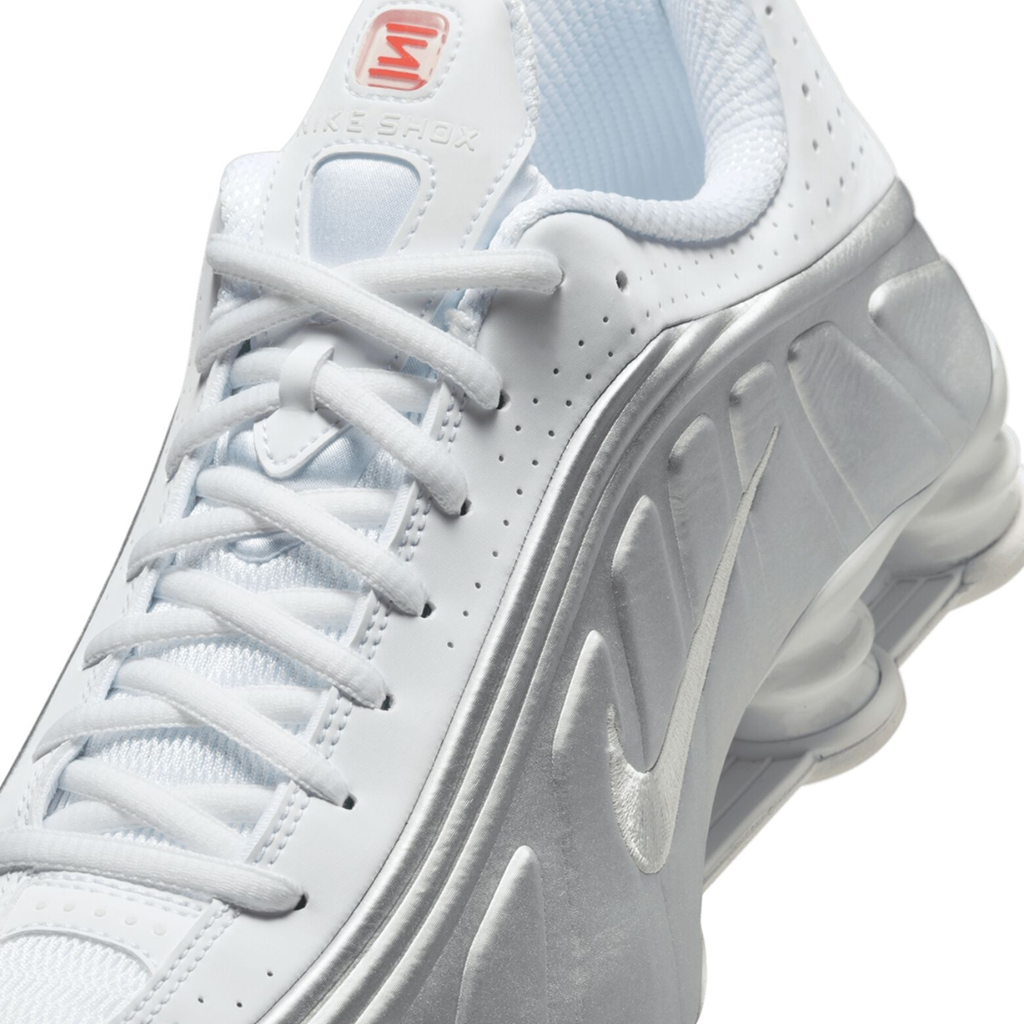 Giày Nike Shox R4 ‘White Metallic Silver’ HQ1988-101 - Ảnh 4
