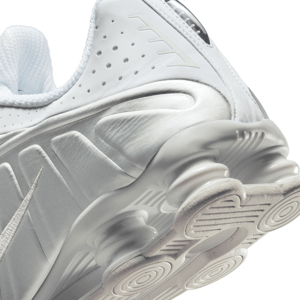 Giày Nike Shox R4 ‘White Metallic Silver’ HQ1988-101 - Ảnh 5
