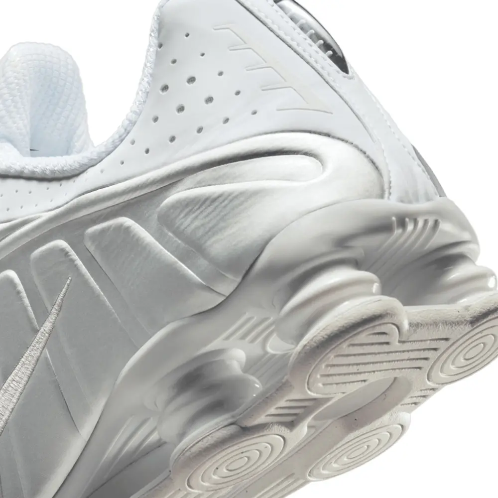 Giày Nike Shox R4 ‘White Metallic Silver’ HQ1988-101 - Ảnh 5