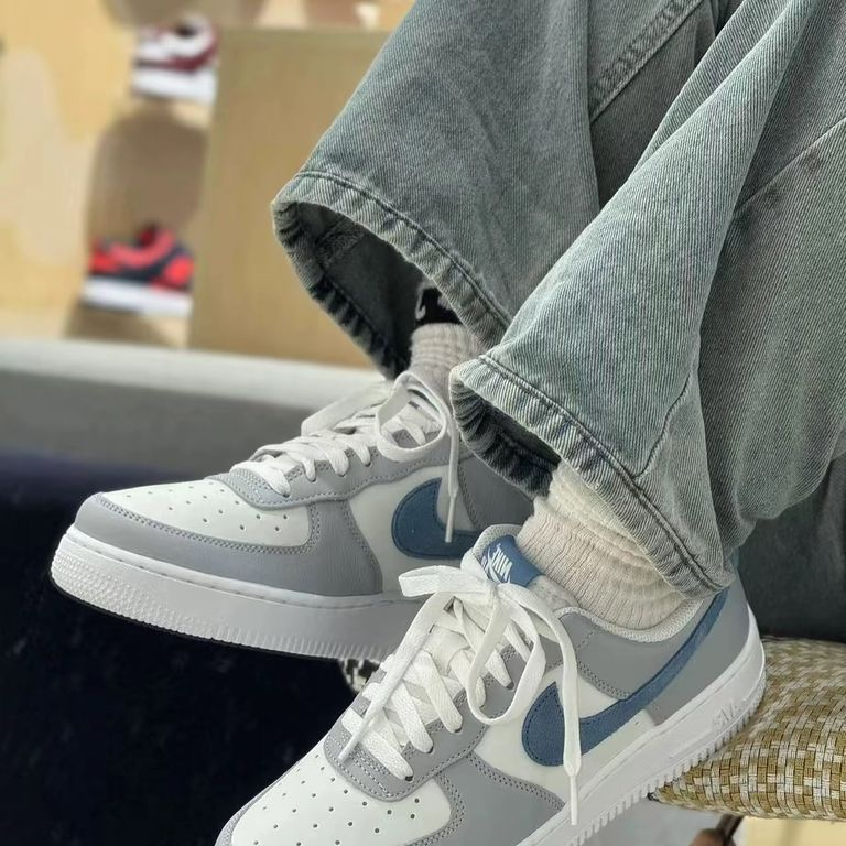Giày Nike Air Force 1 ’07 LV8 ‘Grey Blue’ HV1795-141 - Ảnh 3