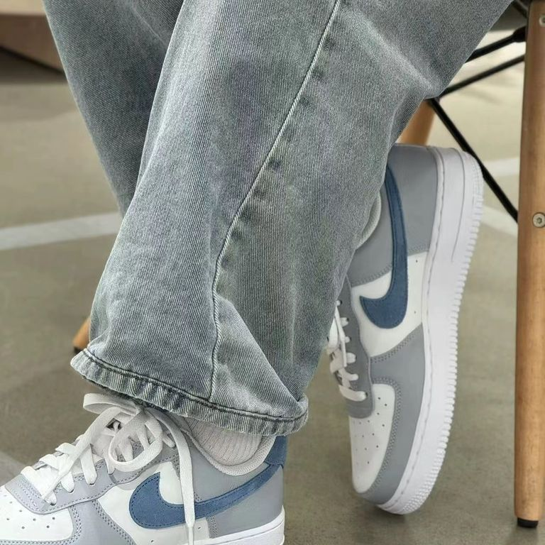 Giày Nike Air Force 1 ’07 LV8 ‘Grey Blue’ HV1795-141 - Ảnh 4