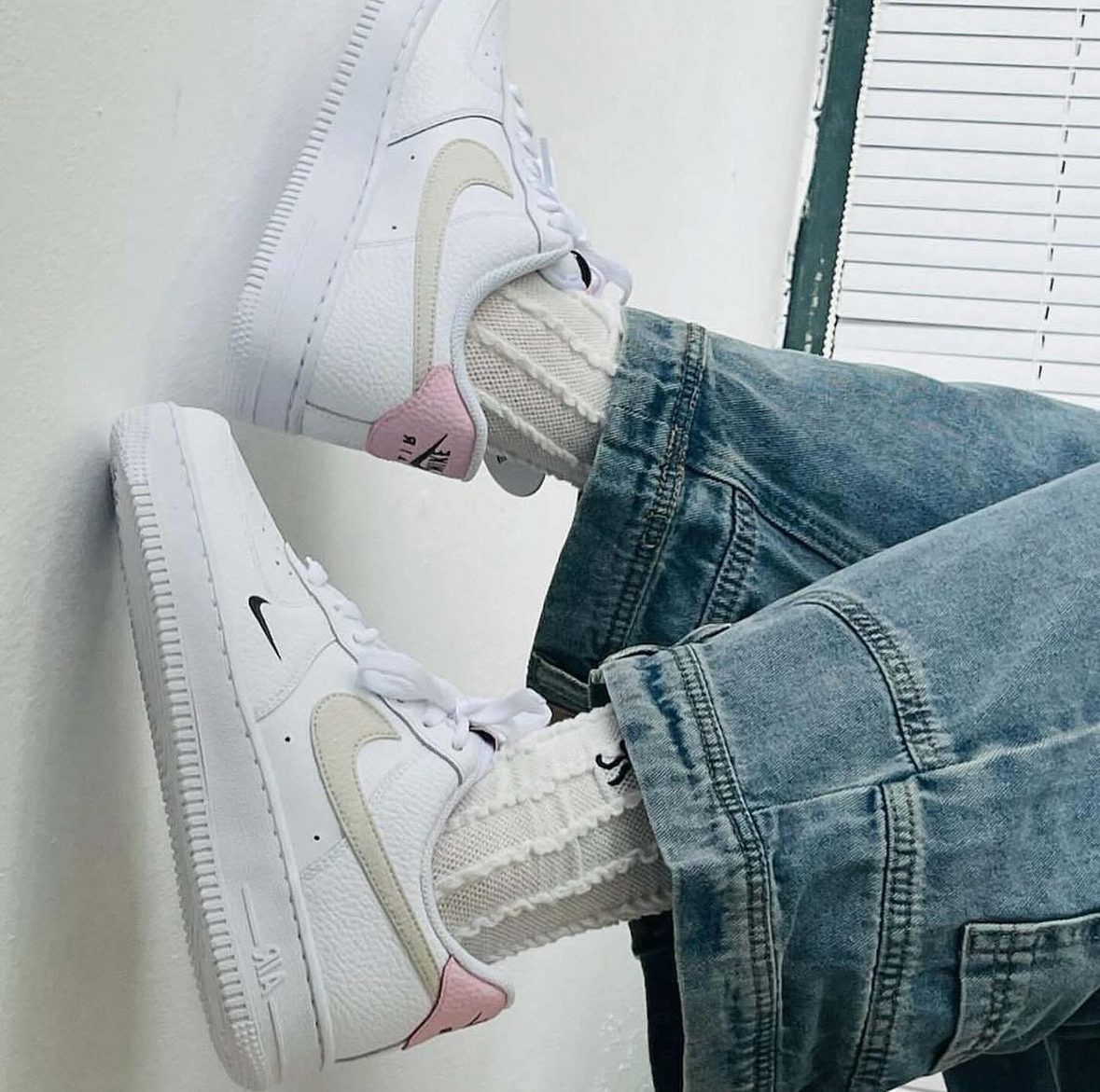 Giày Nike Air Force 1 ’07 ‘White Light Orewood Pink’ HF9992-100 - Ảnh 2