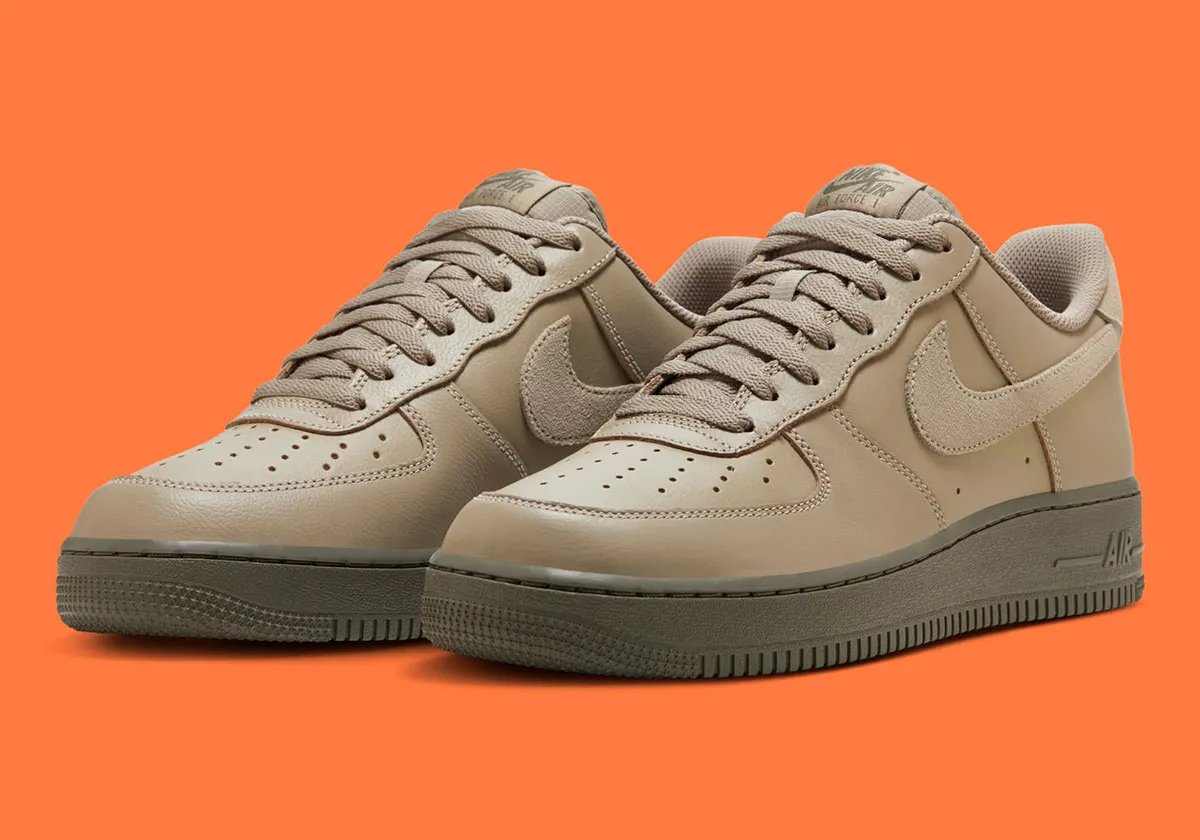 Giày Nike Air Force 1 Low ‘Khaki Olive’ HQ1176-222 - Ảnh 3