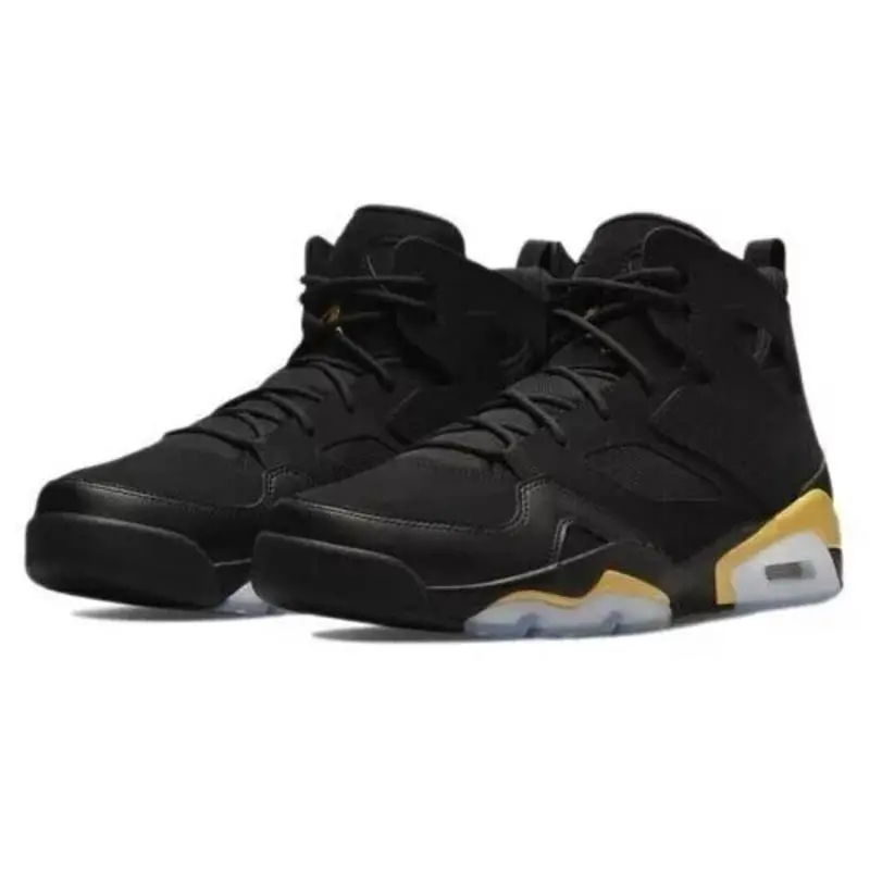 Alternative view of Giày Nike Air Jordan Flight Club 91 ‘Black Gold’ DC7329-007