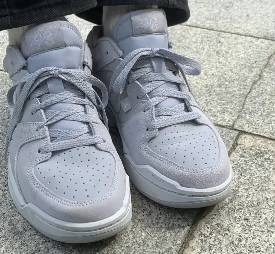 Alternative view of Giày Nike Air Jordan Stadium 90 ‘Wolf Grey’ HF6014-002