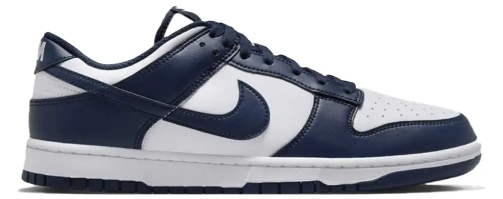 Giày Nike Dunk Low 'White Midnight Navy' HF5441-107