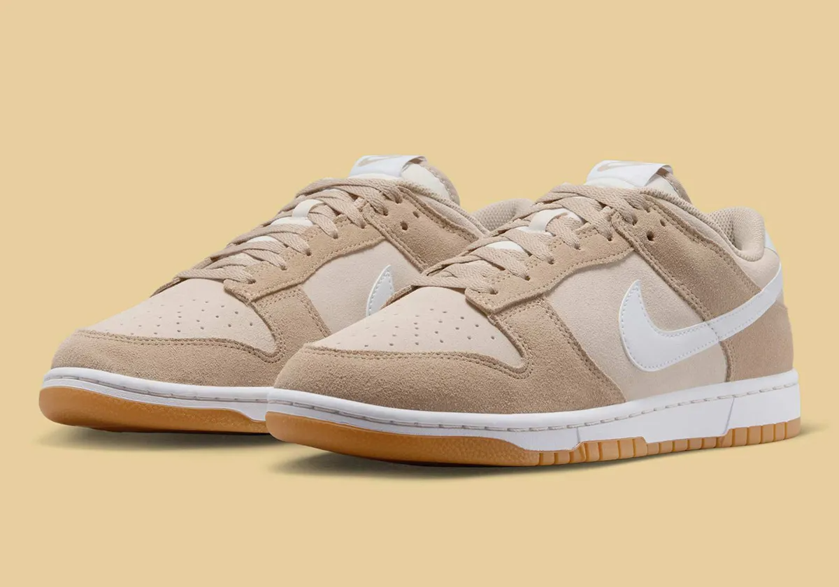 Giày Nike Dunk Low SE ‘Light Orewood Gum’ HQ1931-100 - Ảnh 4
