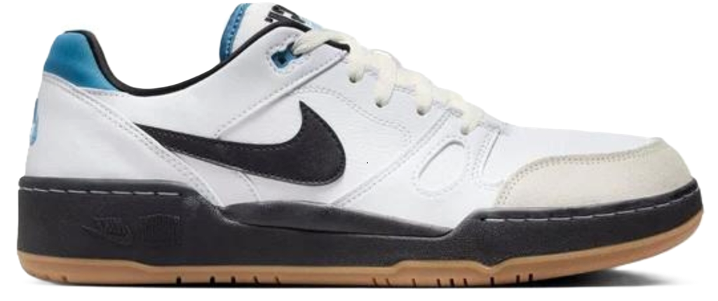 Giày Nike Full Force Low ‘White Black Aegean Storm’ HJ7973-100