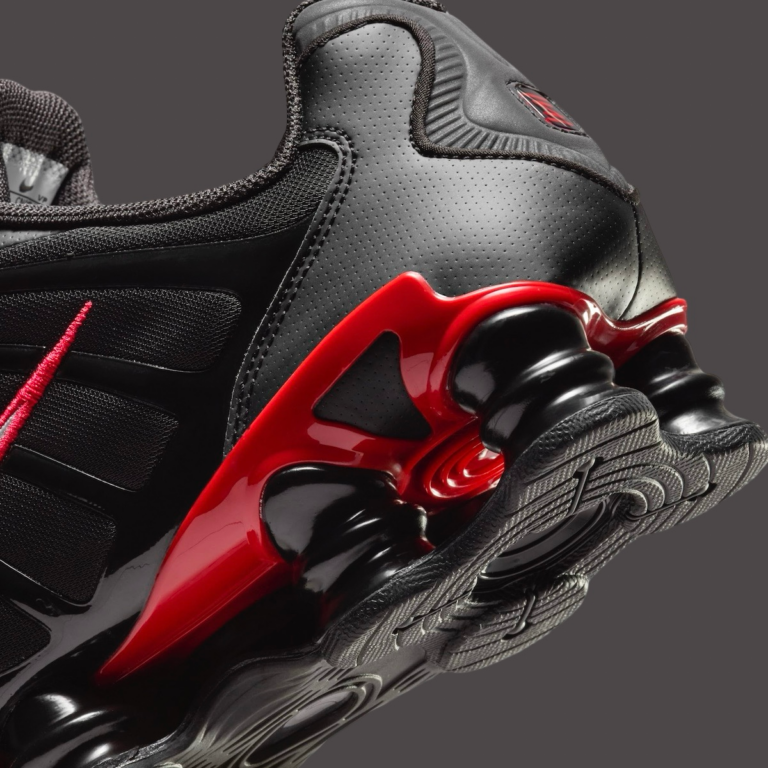 Giày Nike Shox TL ‘Black University Red’ CN0151-003 - Ảnh 3