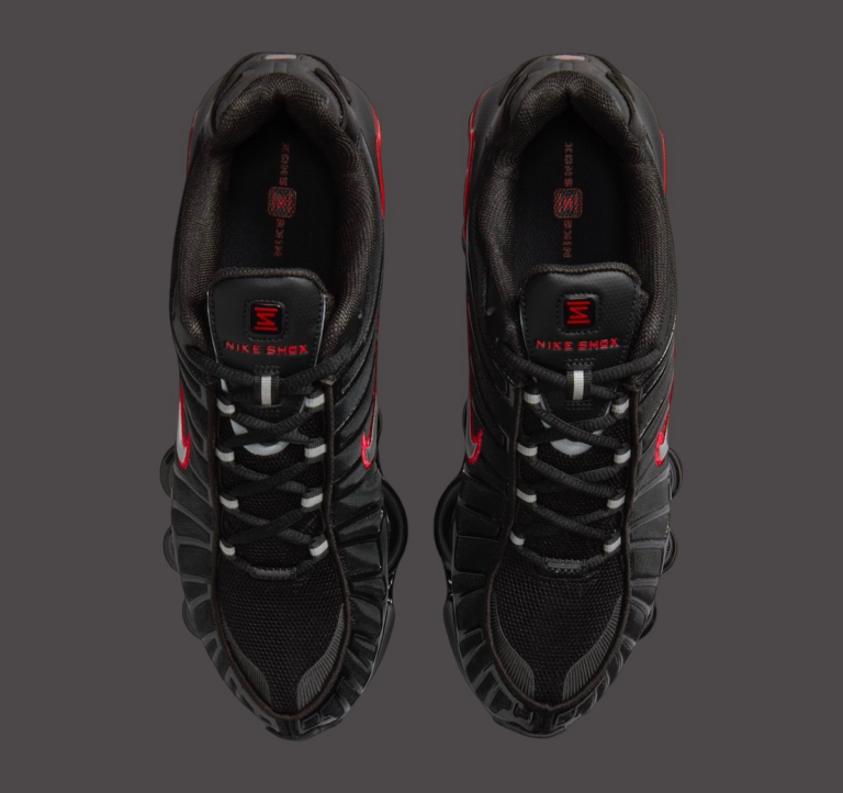 Giày Nike Shox TL ‘Black University Red’ CN0151-003 - Ảnh 5
