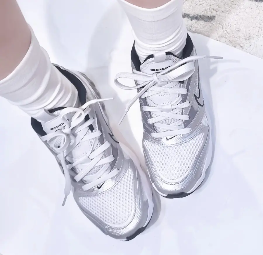 Giày Nike Zoom Air Fire ‘Silver White’ DR7852‑001 - Ảnh 4