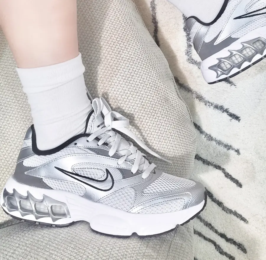 Giày Nike Zoom Air Fire ‘Silver White’ DR7852‑001 - Ảnh 3