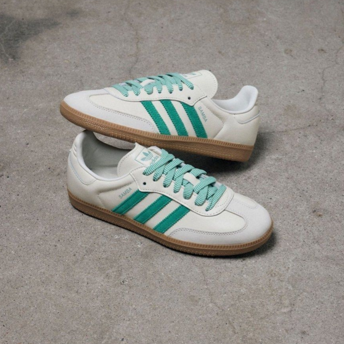Giày Adidas Wmns Samba OG ‘Green’ JI3906 - Ảnh 4