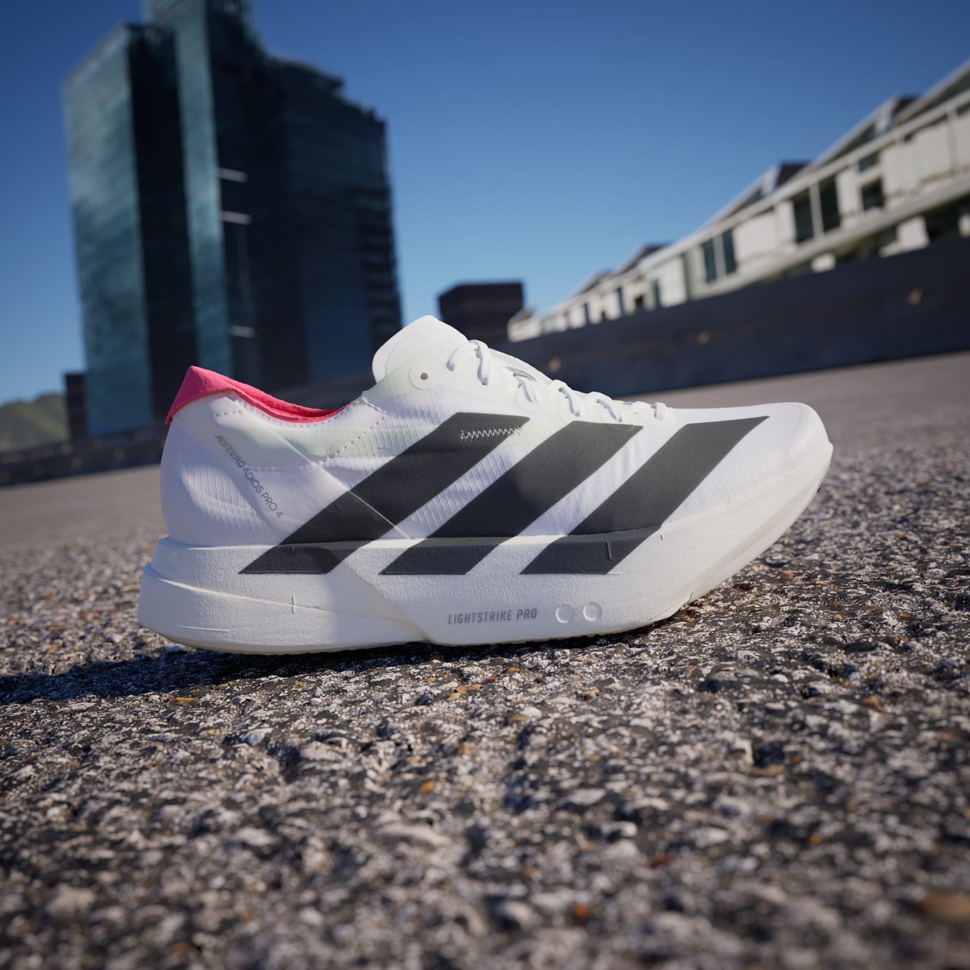 Giày Adidas Adizero Adios Pro 4 ‘White Black’ JR1094 - Ảnh 5