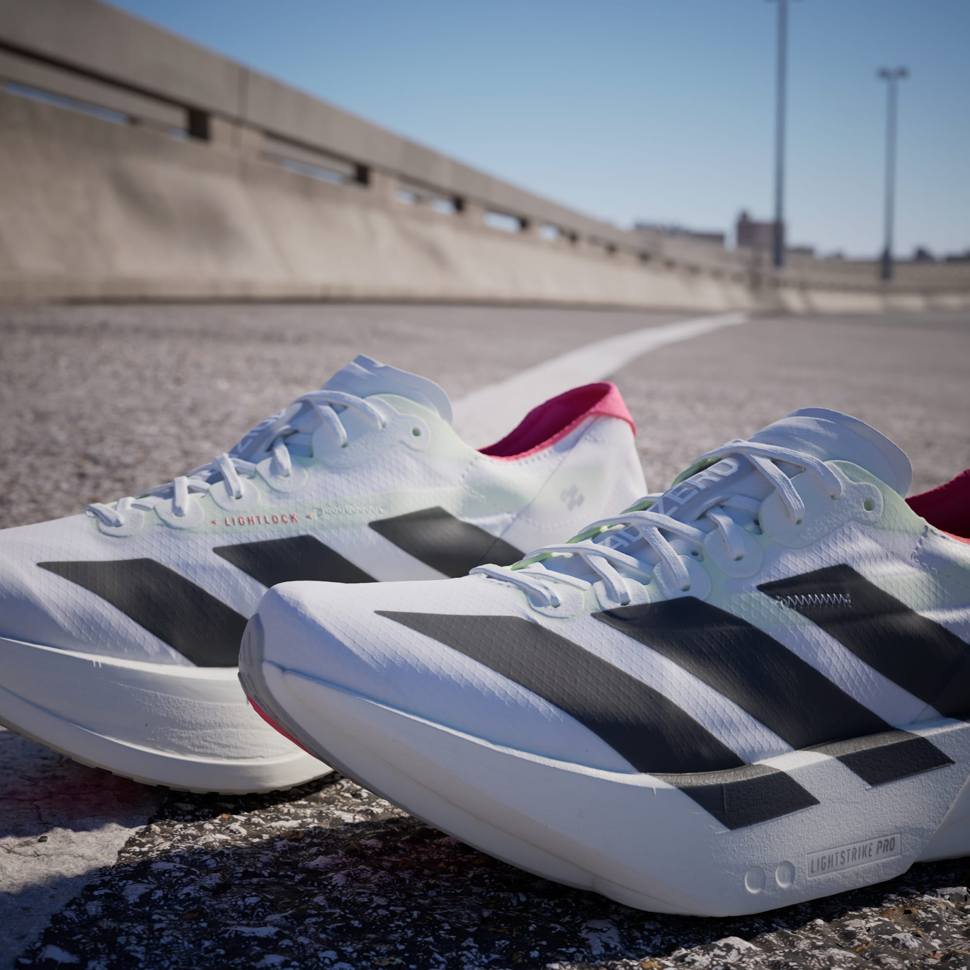 Alternative view of Giày Adidas Adizero Adios Pro 4 ‘White Black’ JR1094