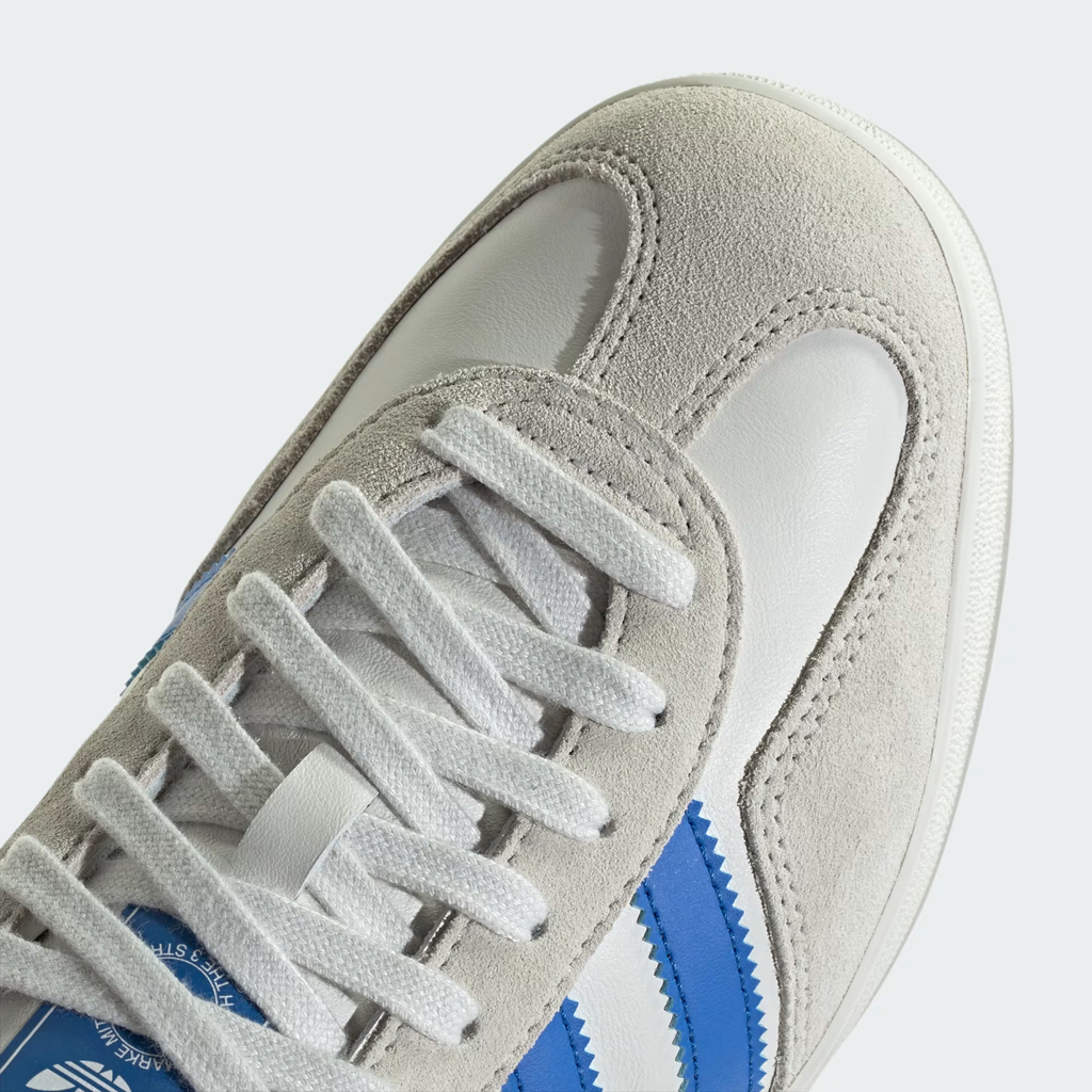 Giày Adidas Gazelle Indoor ‘Crystal White Blue Grey’ JH5408 - Ảnh 3