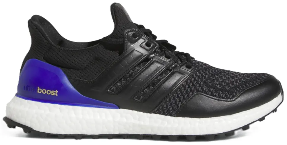 Giày Adidas Ultraboost Spikeless Golf ‘Core Black Lucid Blue’ GV6919